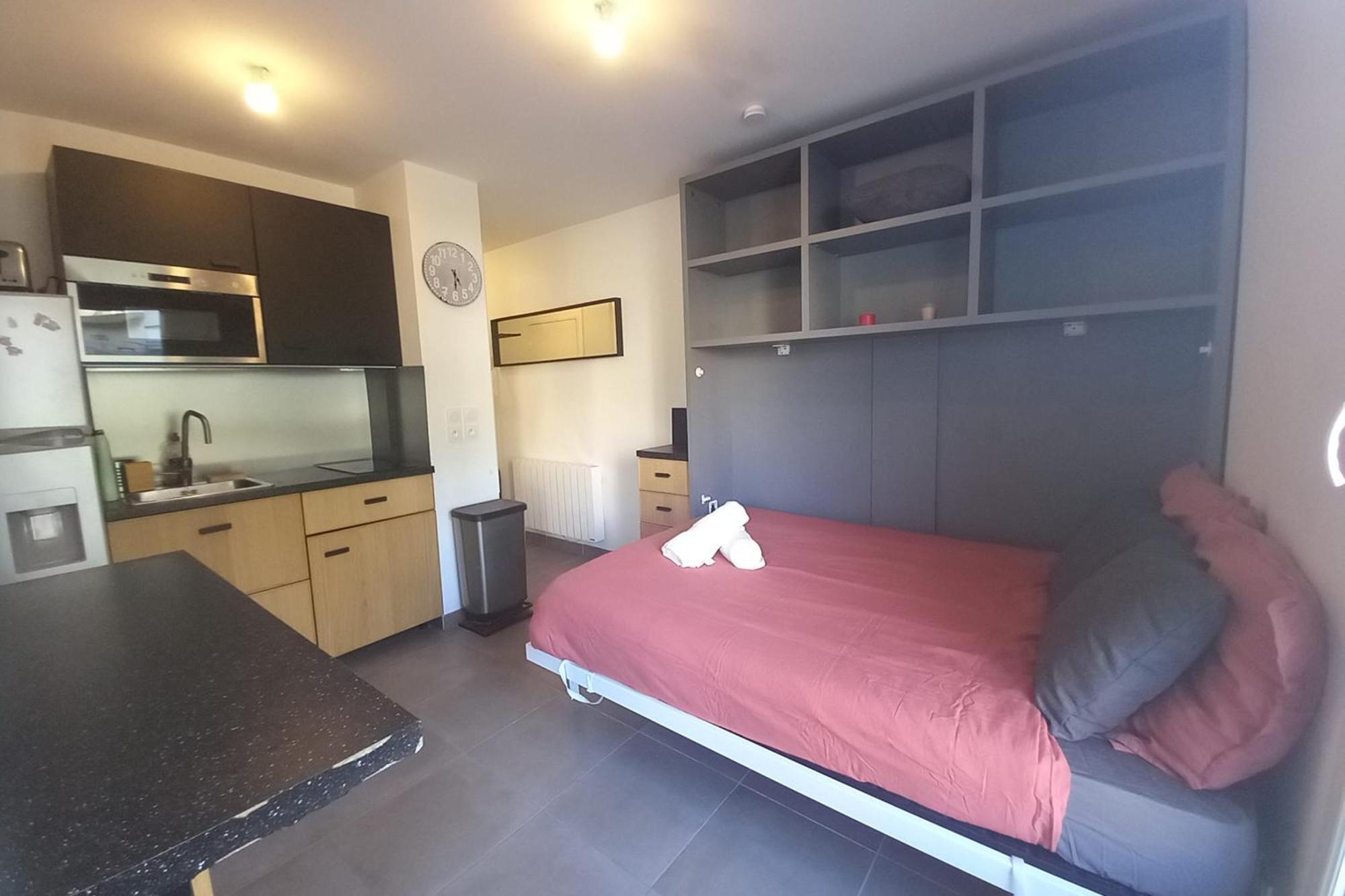 69A - Cosy Studio Ideally Located Lyon Gerland Luaran gambar